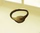 Ancient Bronze Ring With Bird Image (401) Viking photo 2