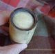 Scottish Antique Cow Horn Whisky Dram Cup / Shot Glass 3 1/2 