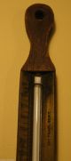 Late 1800s G.  Tagliabue (302 Pearl St.  N.  Y. ) Thermometer,  Brass & Wood, Other Antique Science Equip photo 2