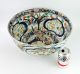 Chinese Antique Wucai Porcelain Bowl Large 375mm Wide Porcelain photo 4