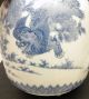 Museum Japanese Large Blue & White Hirado Mizuzashi / Jar Other Japanese Antiques photo 9