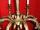 Sublieme Rococo 8 Light Bronze Chandelier Chandeliers, Fixtures, Sconces photo 3