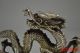 Old China Collectible Tibet Silver Carve Dragon Decorate Lucky Figure Statue Other Antique Chinese Statues photo 6