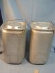 2 Vintage Swartzbaugh Military Aluminum Containers With Handles & Lids 1948 Stoves photo 7