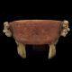 Teotihuacan Ceramic Tripod Vessel - Precolumbian Antique Pottery - Maya Olmec The Americas photo 5