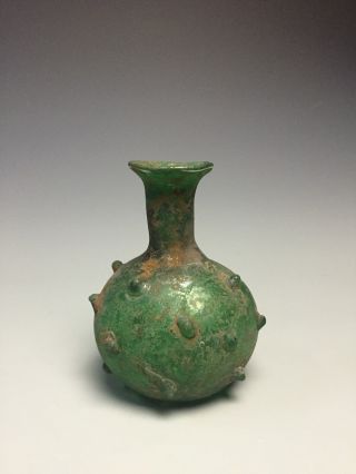 A Roman Glass Bottle Pot 11 photo