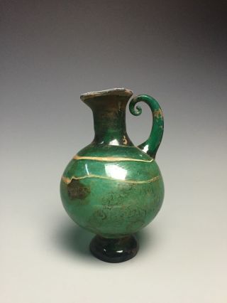 A Roman Glass Bottle Pot 8 photo