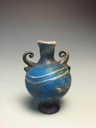 A Roman Glass Bottle Pot 9 photo