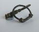 Celtic Period Bronze Fertility Amulet Pendant With Hoop 100 B.  C. British photo 1