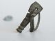 Celtic Period Bronze Fertility Amulet Pendant With Hoop 100 B.  C. British photo 2