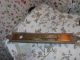 Antique Large Brass Door Push / Pull Handle Push Lever Knob Jumbo Bk Plate 24 