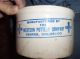 Unusual Medical Crock Western Pottery Company Denver Colorado Marked W/2 Crosses Bottles & Jars photo 7