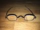 Unusual Antique B.  S.  & F.  Co.  Adjustable Folding Metal Eyeglasses In Metal Case Optical photo 4