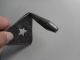 19th Century Hand Forged Dough Scraper W/ Star.  Early 5 - Point Star Dough Scrap Primitives photo 5