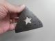 19th Century Hand Forged Dough Scraper W/ Star.  Early 5 - Point Star Dough Scrap Primitives photo 6