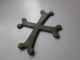 Ancient Very Rare Large And Massive Bronze Byzantine Cross For Rituals Byzantine photo 4