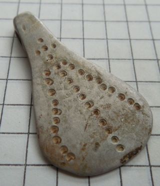 Celtic Period Rare Silver Amulet Hatchet Vf, photo
