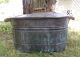 Vintage Copper Boiler Wash Tub Pot Planter Cooler W/lid Farm Barn Primitive Hearth Ware photo 1