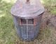 Vintage Copper Boiler Wash Tub Pot Planter Cooler W/lid Farm Barn Primitive Hearth Ware photo 4