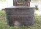 Vintage Copper Boiler Wash Tub Pot Planter Cooler W/lid Farm Barn Primitive Hearth Ware photo 6