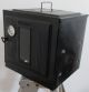 Vintage Antique 1930s Black Tin Metal Portable Stove Top Oven Camping Gear Camp Stoves photo 2