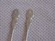 Bayonne K.  Co.  Silverplate Plume Handle Tip Pattern Demitasse Spoons / 2 Spoons Flatware & Silverware photo 1