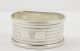 Art Deco 1939 Engraved Sterling Silver Napkin Ring Monogrammed C Layby Sterling Silver (.925) photo 1