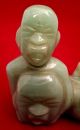 Olmec Carved Green Stone Figure - Antique Pre Columbian Style Statue - Maya Aztec The Americas photo 10
