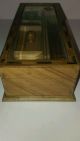 Vintage Antique Wooden Glass Writing Stationary Box Ink Bottle Stamp Boxes photo 3