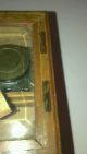 Vintage Antique Wooden Glass Writing Stationary Box Ink Bottle Stamp Boxes photo 8