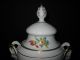 Vintage Lindner West Germany White Porcelain Urn Vase W/ Gold Rams Heads, Urns photo 1