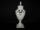 Vintage Lindner West Germany White Porcelain Urn Vase W/ Gold Rams Heads, Urns photo 3