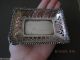Late Victorian Henry Matthews Sterling Silver Open Fret Work Pin Tray Gorgeous Sterling Silver (.925) photo 2