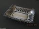 Late Victorian Henry Matthews Sterling Silver Open Fret Work Pin Tray Gorgeous Sterling Silver (.925) photo 3