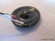 1340 – Stunning 1800’s Black Glass Imitation Fabric Purple Tinted Button Buttons photo 2