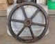 Vintage Large Cast Iron Industrial Valve Handle Wheel Gear Steampunk Art Other Mercantile Antiques photo 1