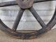 Vintage Large Cast Iron Industrial Valve Handle Wheel Gear Steampunk Art Other Mercantile Antiques photo 5