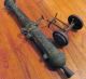 Huge Metal Decorative Cannon,  Measures 20 1/2 Inches,  Weighs Over 9 Pounds Scales photo 2