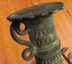 Huge Metal Decorative Cannon,  Measures 20 1/2 Inches,  Weighs Over 9 Pounds Scales photo 3
