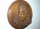 Antique Black Forest Hand Carved Wooden Wall Decoration With Head Of A Woman. Carved Figures photo 1