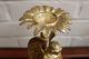 Antique Bronze Candelabra Pair,  19th Century St.  Michael Church Candlesticks Metalware photo 1