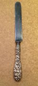 Stieff Rose Sterling Silver Blunt Hollow Knife No Shield Stainless Blade Flatware & Silverware photo 4