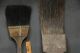 7 Antique Paint Brushes,  Wood Grainer Tools,  Primitive Folk Art Wall Hangers Primitives photo 2