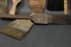 7 Antique Paint Brushes,  Wood Grainer Tools,  Primitive Folk Art Wall Hangers Primitives photo 8