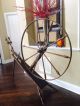 Antique Primitive Large 1800 ' S Spinning Wheel Collectable Home Decor Folk Art Primitives photo 1