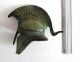 Ancient Greek Bronze Miniature Helmet Bronze Oxidization 1369 Greek photo 3