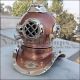 Copper Antique Diving Divers Helmet Nickel Brass Mini Dive Helmet Gift Diving Helmets photo 3
