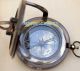 Us Navy Navigation Brass Sundial Compass Antique Handmade Bronze Sundial Compass Compasses photo 1