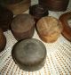 17 Antique Wooden Millinery Hat Band Blocks Molds Sizers Stretchers Brim Stands Industrial Molds photo 10