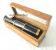 Collectible Antique Finish Brass Telescope With Stylish Wooden Box Telescopes photo 3